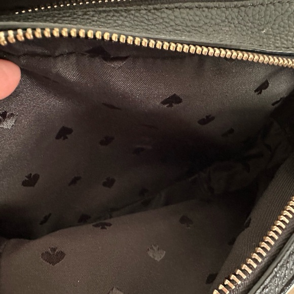 Black Leather Crossbody Bag - Picture 6 of 6